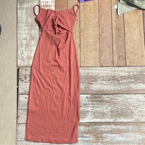 Roxy Elegant Rust Dress